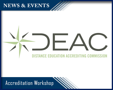 Accreditation:  DEAC Fall Workshop 2016